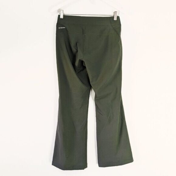 Columbia Back Beauty Green Pull On Boot Cut Pants - Picture 3 of 8